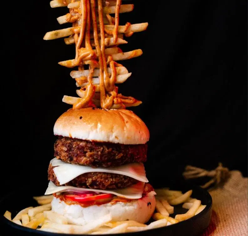 Cheesy Delight Burger